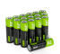 16x akumlátory AA R6 2600mAh Ni-Mh dobíjateľné batérie Green Cell