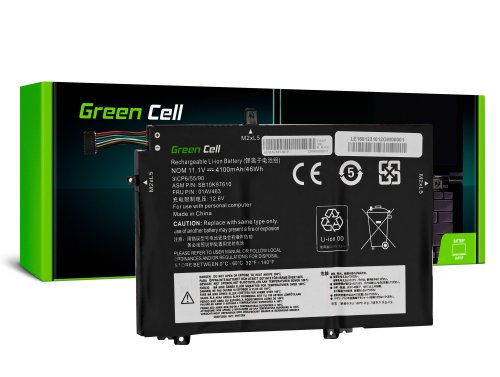 Batéria Green Cell L17C3P52 L17L3P52 L17M3P53 L17M3P54 pre Lenovo ThinkPad L480 L490 L580 L590 L14 L15 Gen 1 Gen 2