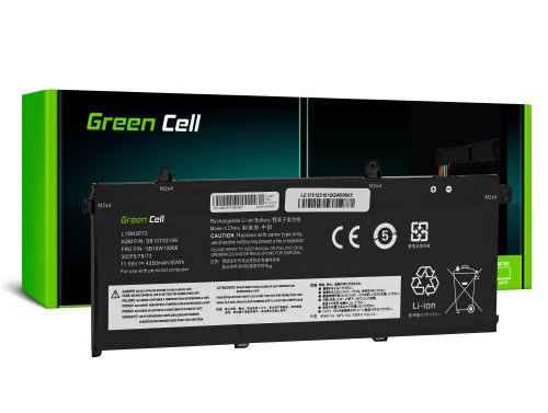 Batéria Green Cell L18C3P71 L18C3P72 L18L3P73 L18M3P73 L18M3P74 pre Lenovo ThinkPad T490 T495 P43s P14s T14 Gen 1 2